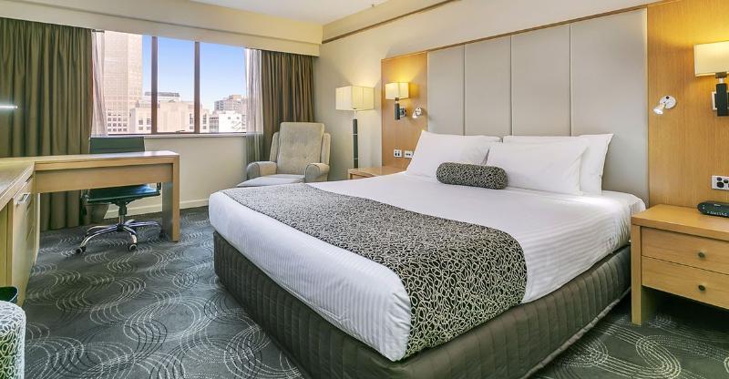 스탬퍼드 플라자 애들레이드 호텔 외부 사진 A room at the Hilton San Francisco